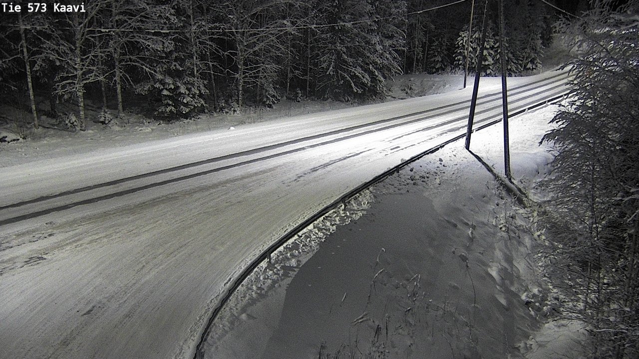 Weather Camera Image Road 573 Kaavi, Kaavi, Pohjois-Savo