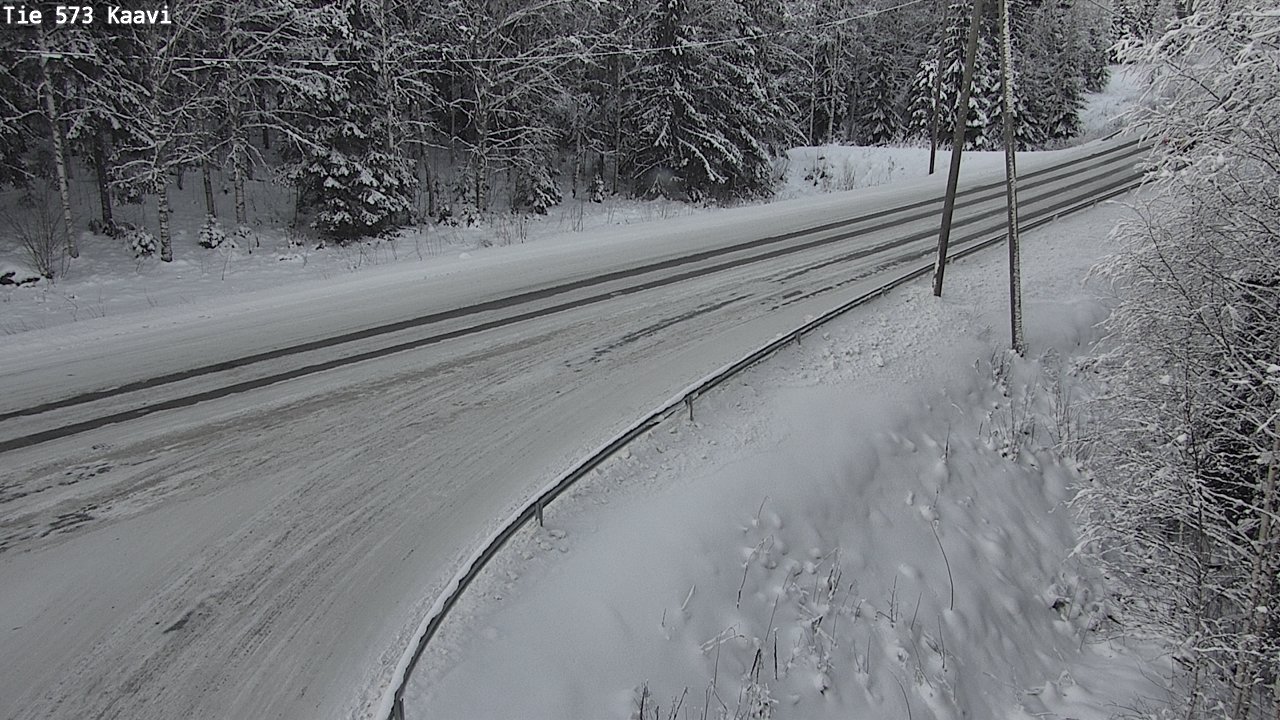 Weather Camera Image Road 573 Kaavi, Kaavi, Pohjois-Savo