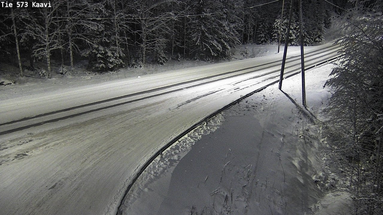 Weather Camera Image Road 573 Kaavi, Kaavi, Pohjois-Savo