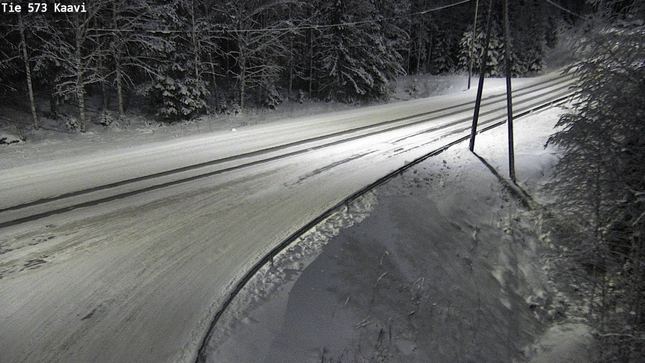 Weather Camera Image Road 573 Kaavi, Kaavi, Pohjois-Savo