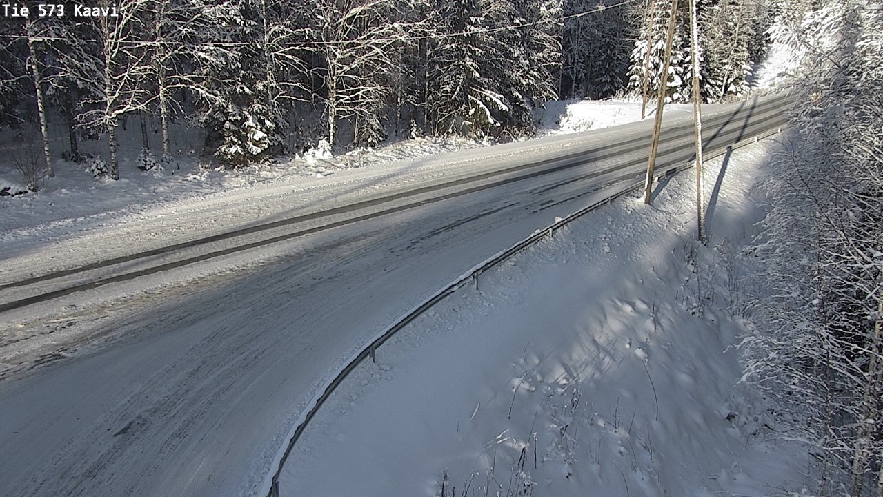 Weather Camera Image Road 573 Kaavi, Kaavi, Pohjois-Savo