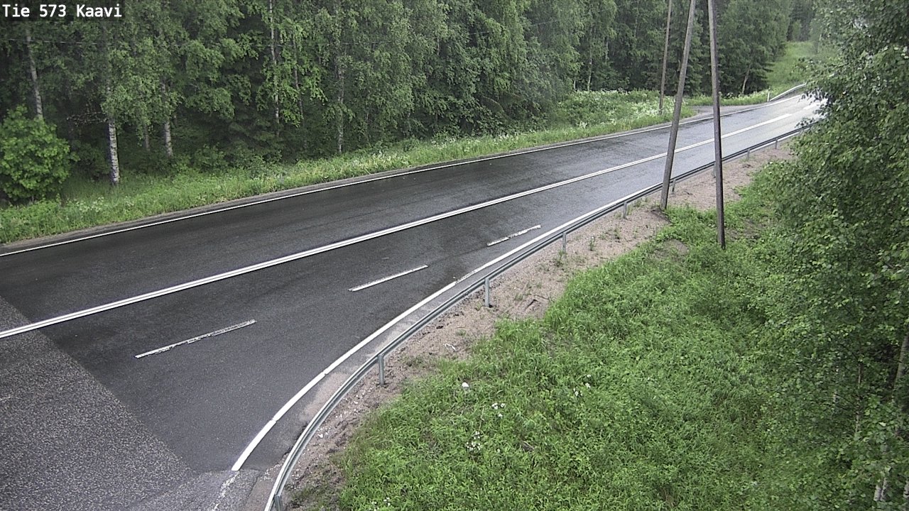 Weather Camera Image Road 573 Kaavi, Kaavi, Pohjois-Savo