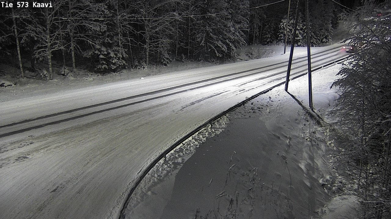 Weather Camera Image Road 573 Kaavi, Kaavi, Pohjois-Savo