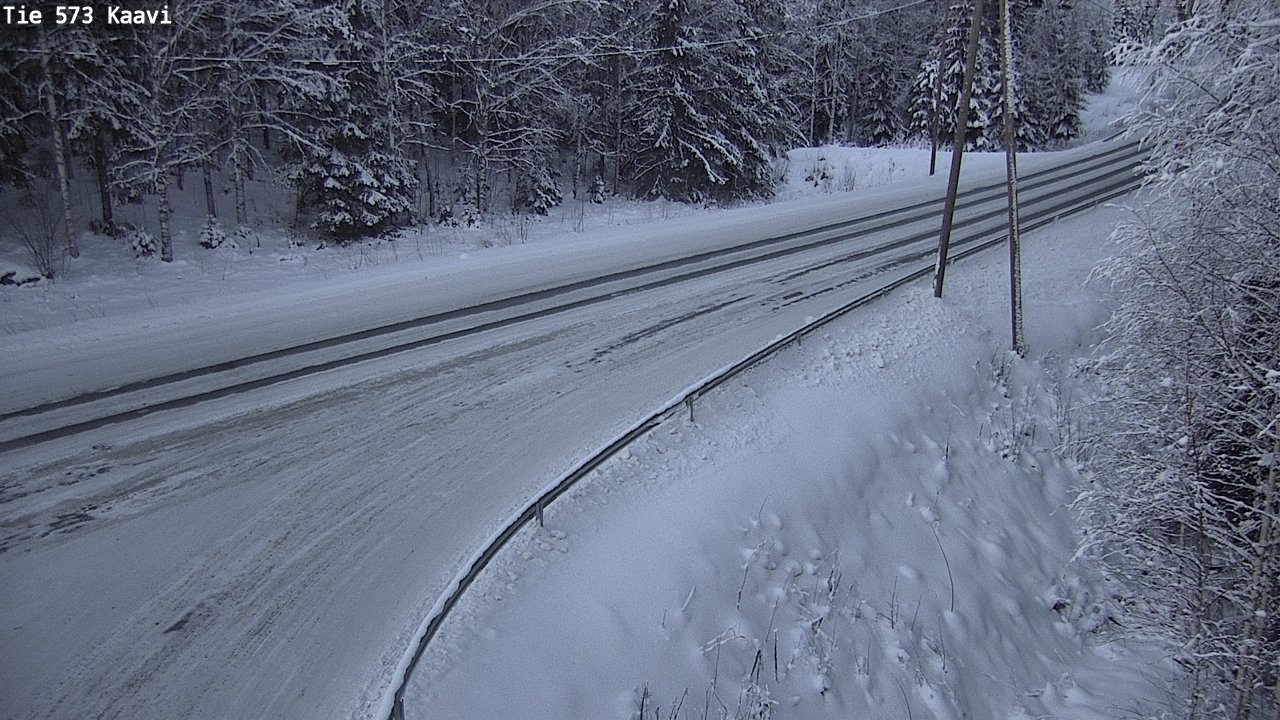 Weather Camera Image Road 573 Kaavi, Kaavi, Pohjois-Savo