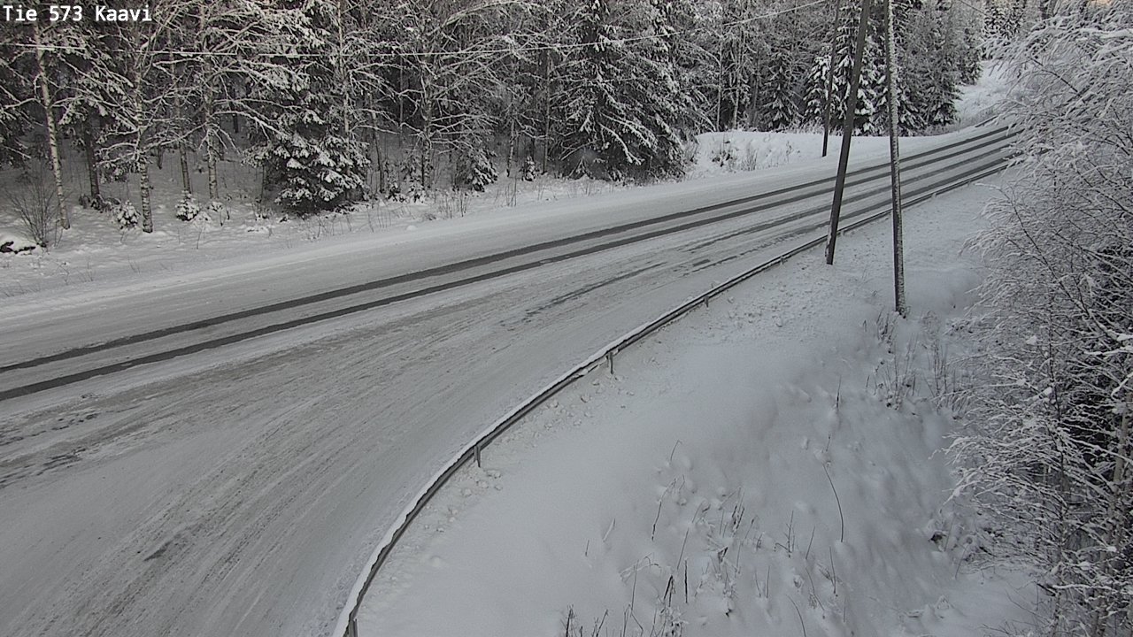 Weather Camera Image Road 573 Kaavi, Kaavi, Pohjois-Savo
