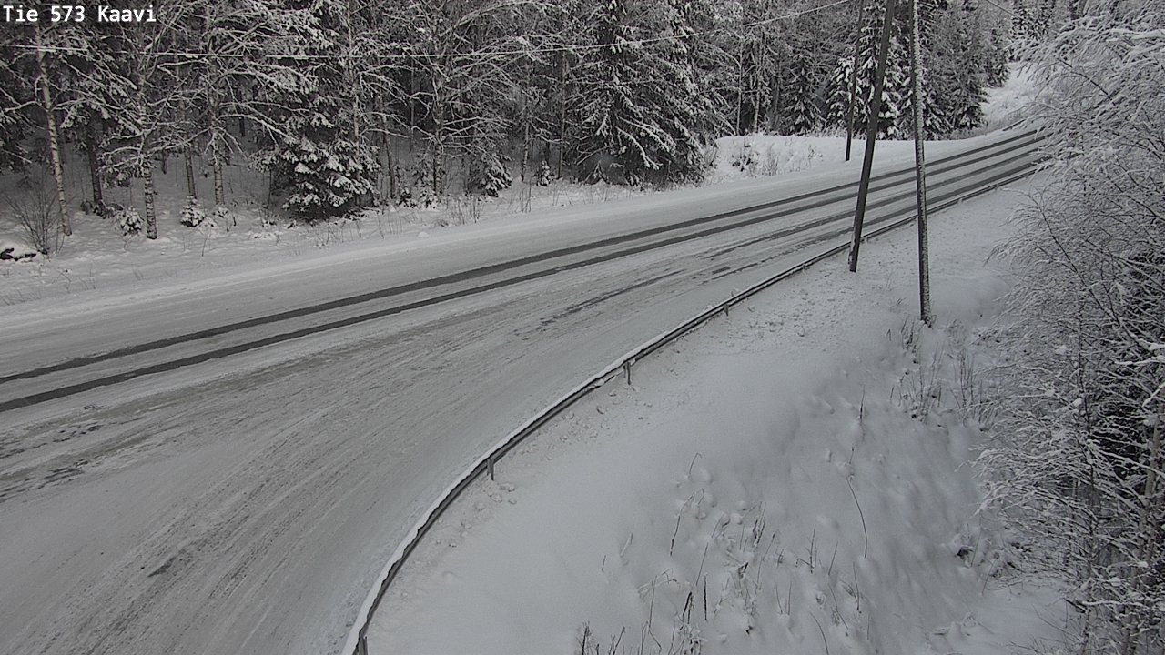 Weather Camera Image Road 573 Kaavi, Kaavi, Pohjois-Savo
