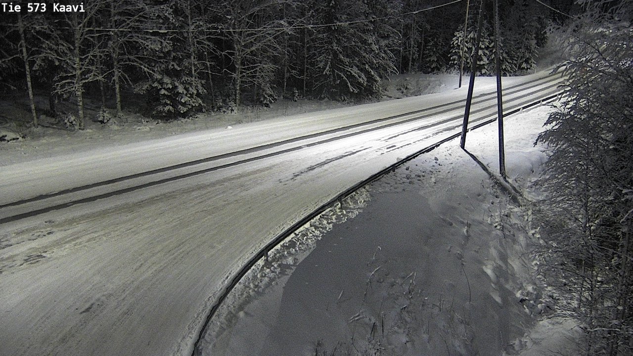 Weather Camera Image Road 573 Kaavi, Kaavi, Pohjois-Savo