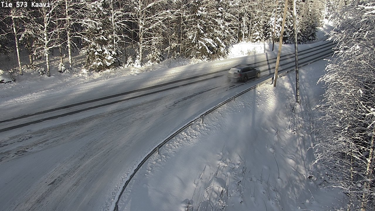 Weather Camera Image Road 573 Kaavi, Kaavi, Pohjois-Savo