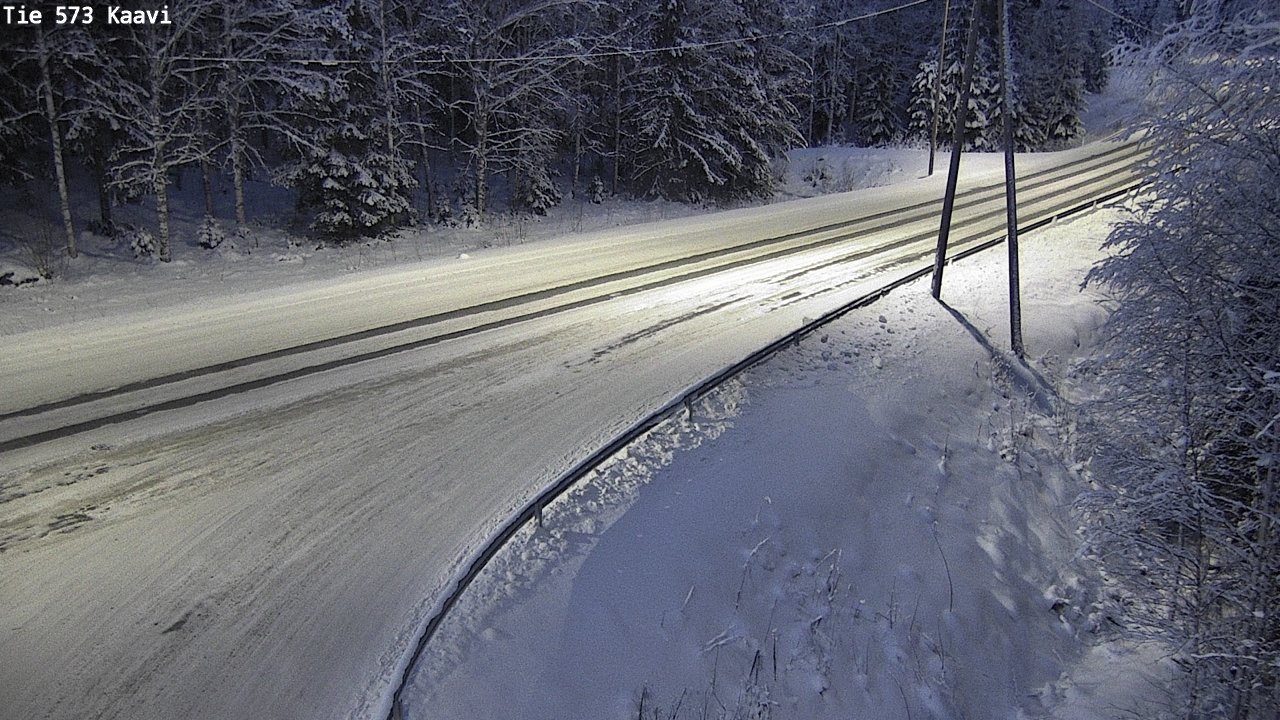 Weather Camera Image Road 573 Kaavi, Kaavi, Pohjois-Savo
