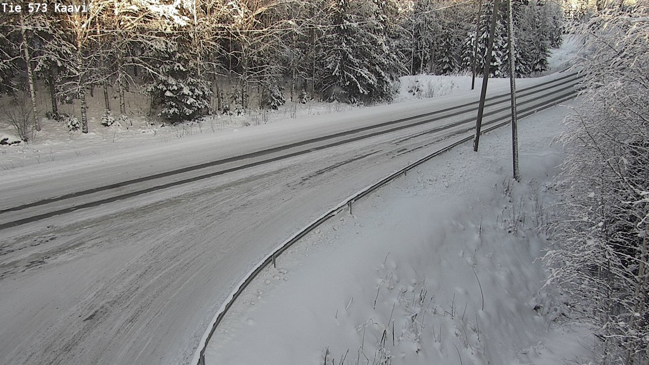 Weather Camera Image Road 573 Kaavi, Kaavi, Pohjois-Savo