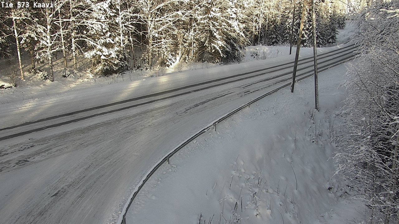 Weather Camera Image Road 573 Kaavi, Kaavi, Pohjois-Savo