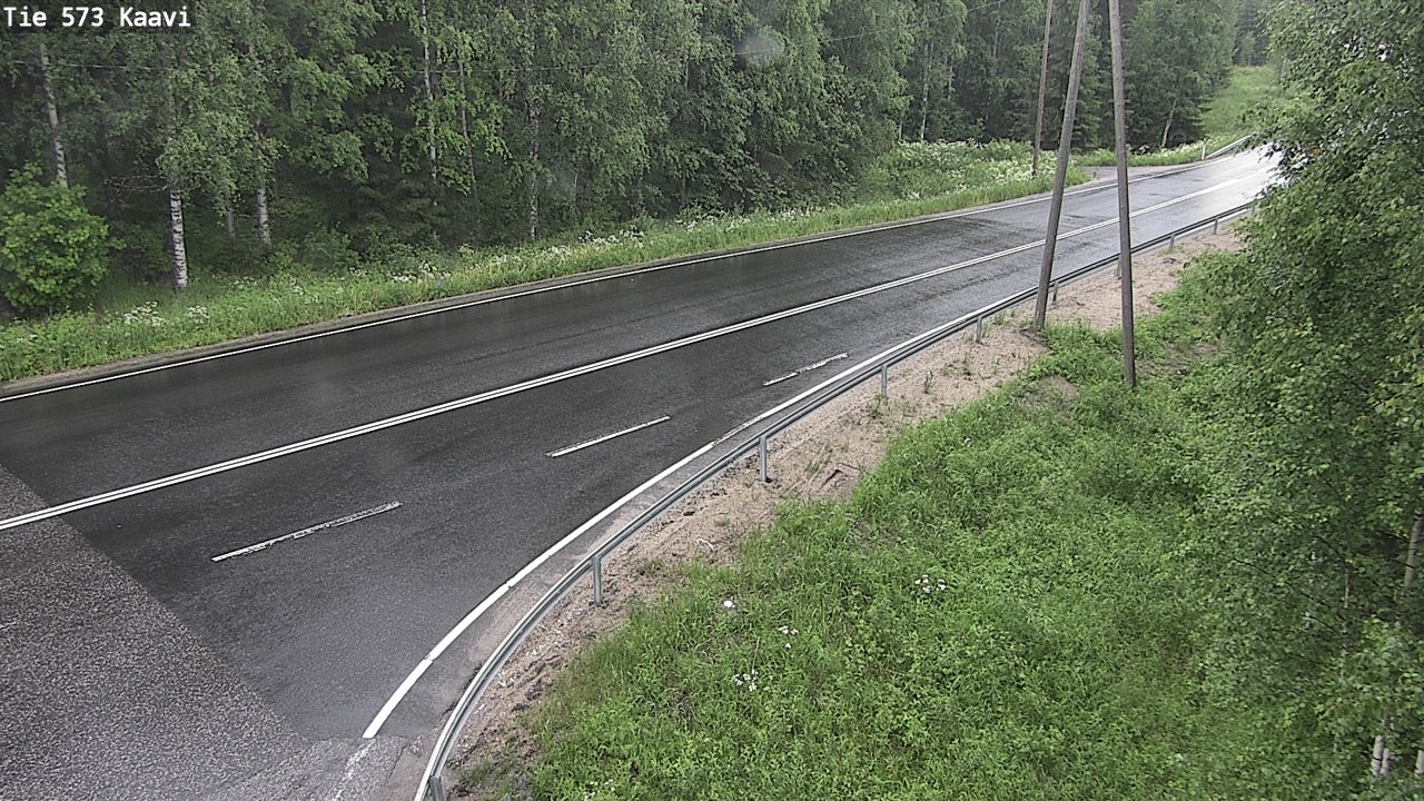Weather Camera Image Road 573 Kaavi, Kaavi, Pohjois-Savo