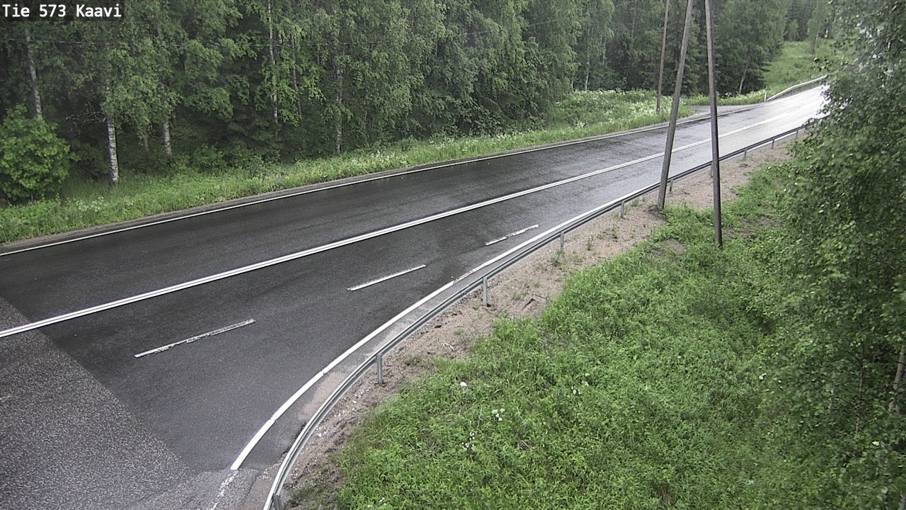 Weather Camera Image Road 573 Kaavi, Kaavi, Pohjois-Savo