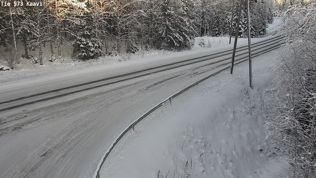 Weather Camera Image Road 573 Kaavi, Kaavi, Pohjois-Savo