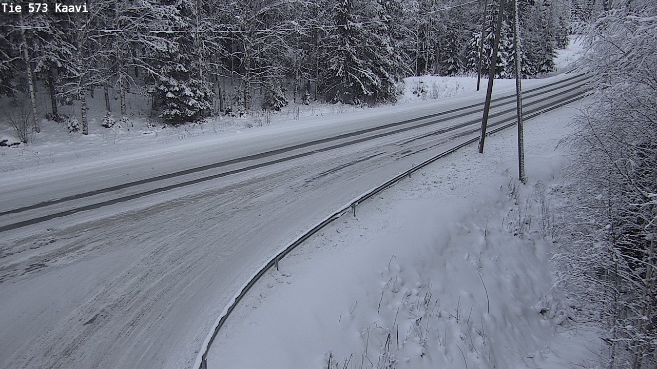 Weather Camera Image Road 573 Kaavi, Kaavi, Pohjois-Savo