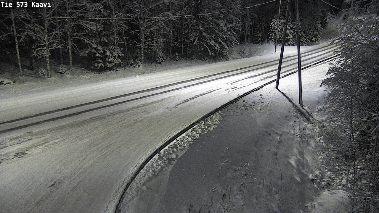 Weather Camera Image Road 573 Kaavi, Kaavi, Pohjois-Savo