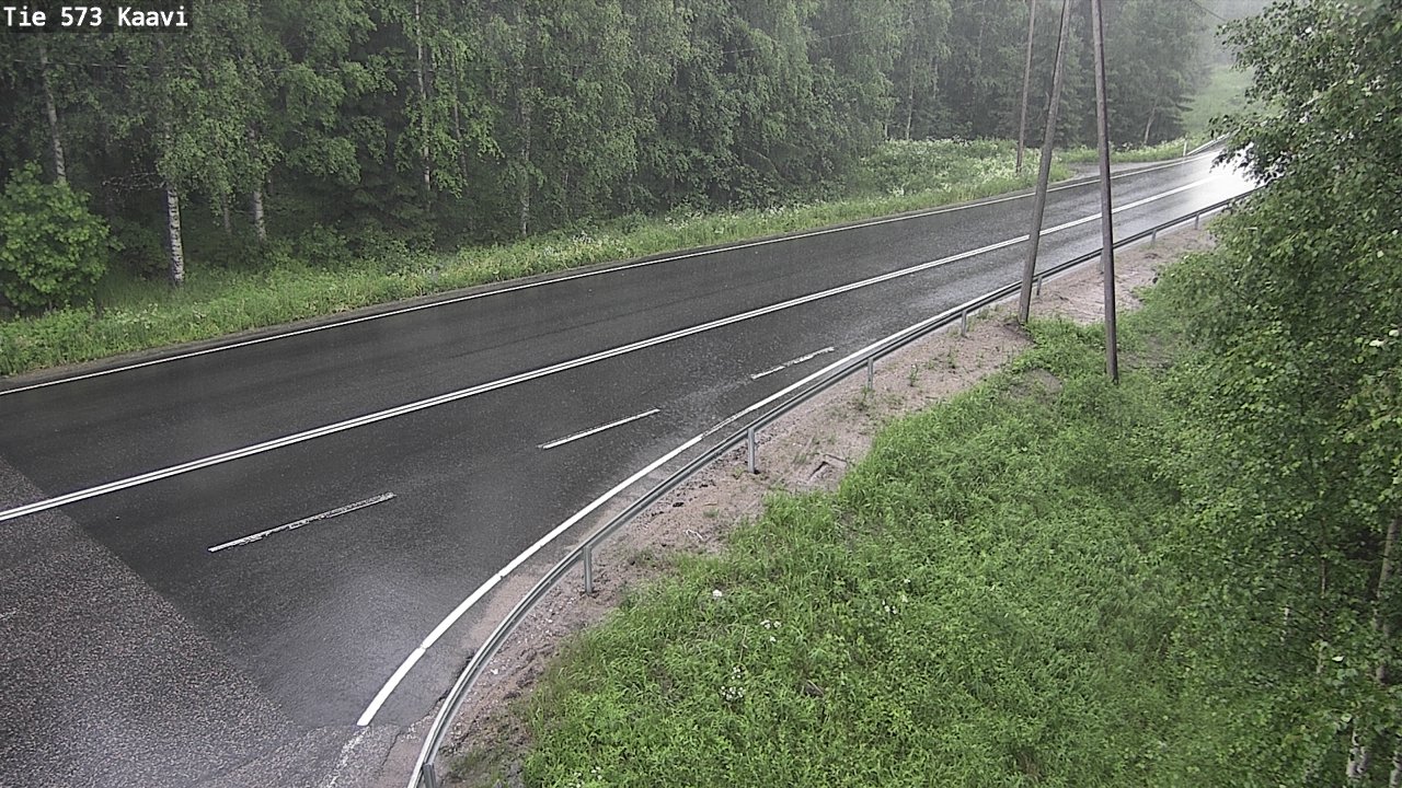 Weather Camera Image Road 573 Kaavi, Kaavi, Pohjois-Savo