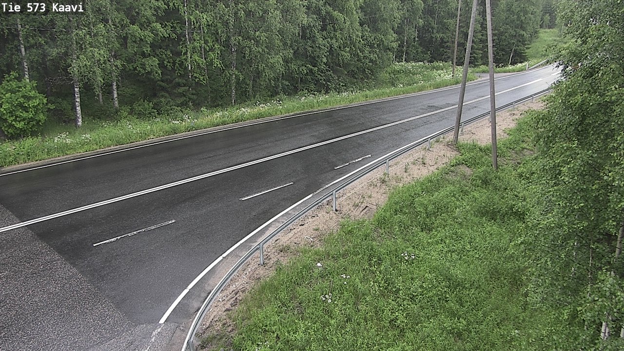 Weather Camera Image Road 573 Kaavi, Kaavi, Pohjois-Savo