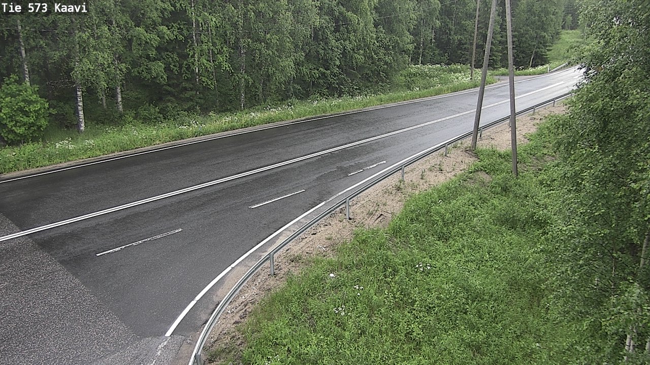 Weather Camera Image Road 573 Kaavi, Kaavi, Pohjois-Savo