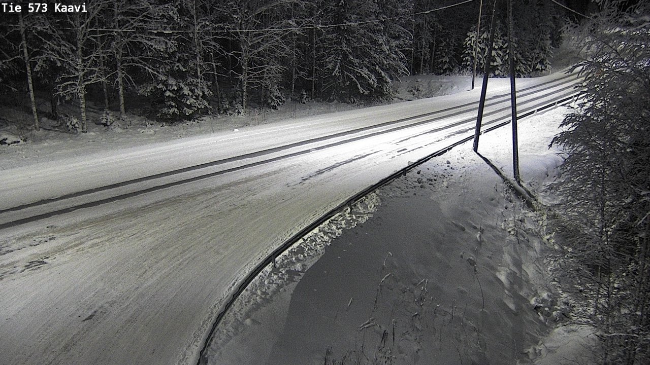 Weather Camera Image Road 573 Kaavi, Kaavi, Pohjois-Savo