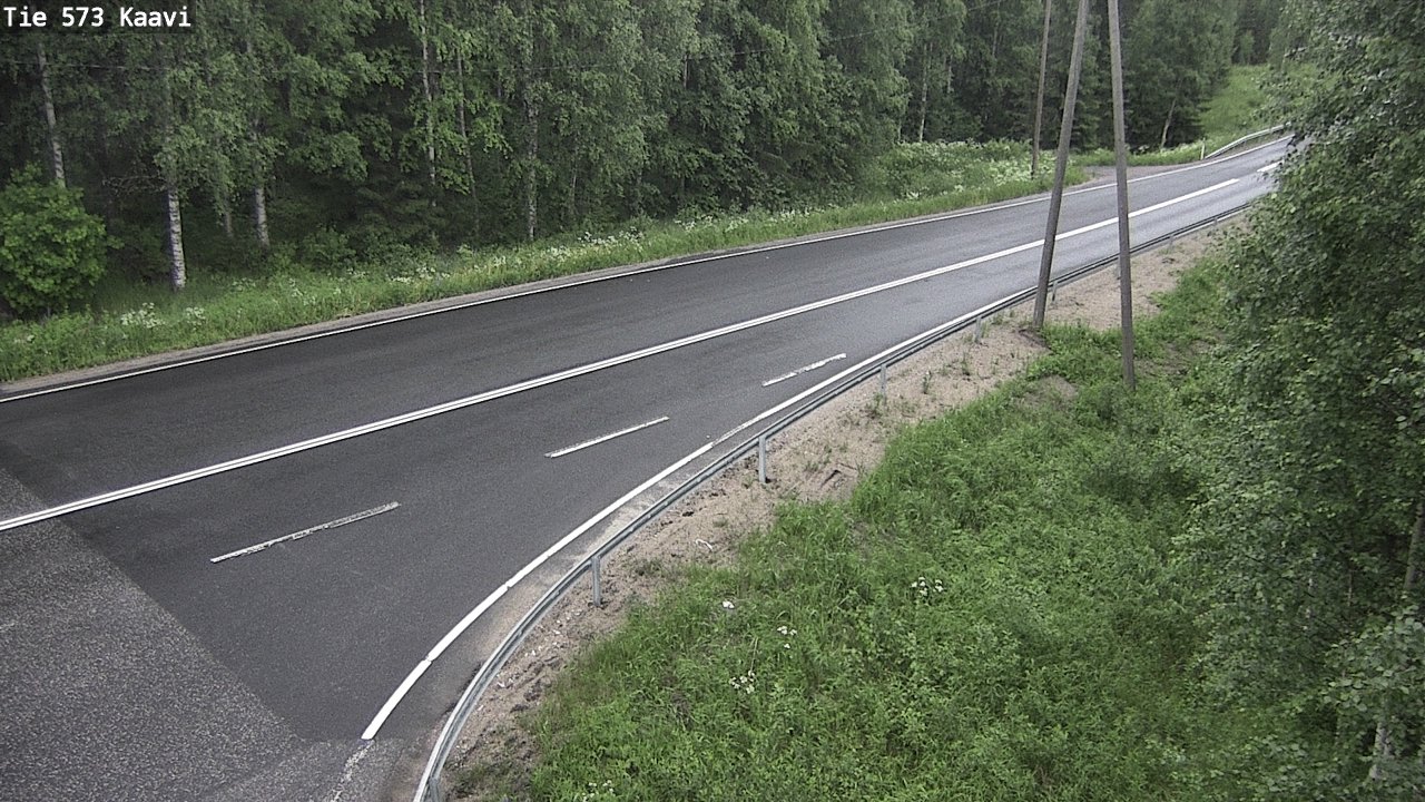 Weather Camera Image Road 573 Kaavi, Kaavi, Pohjois-Savo