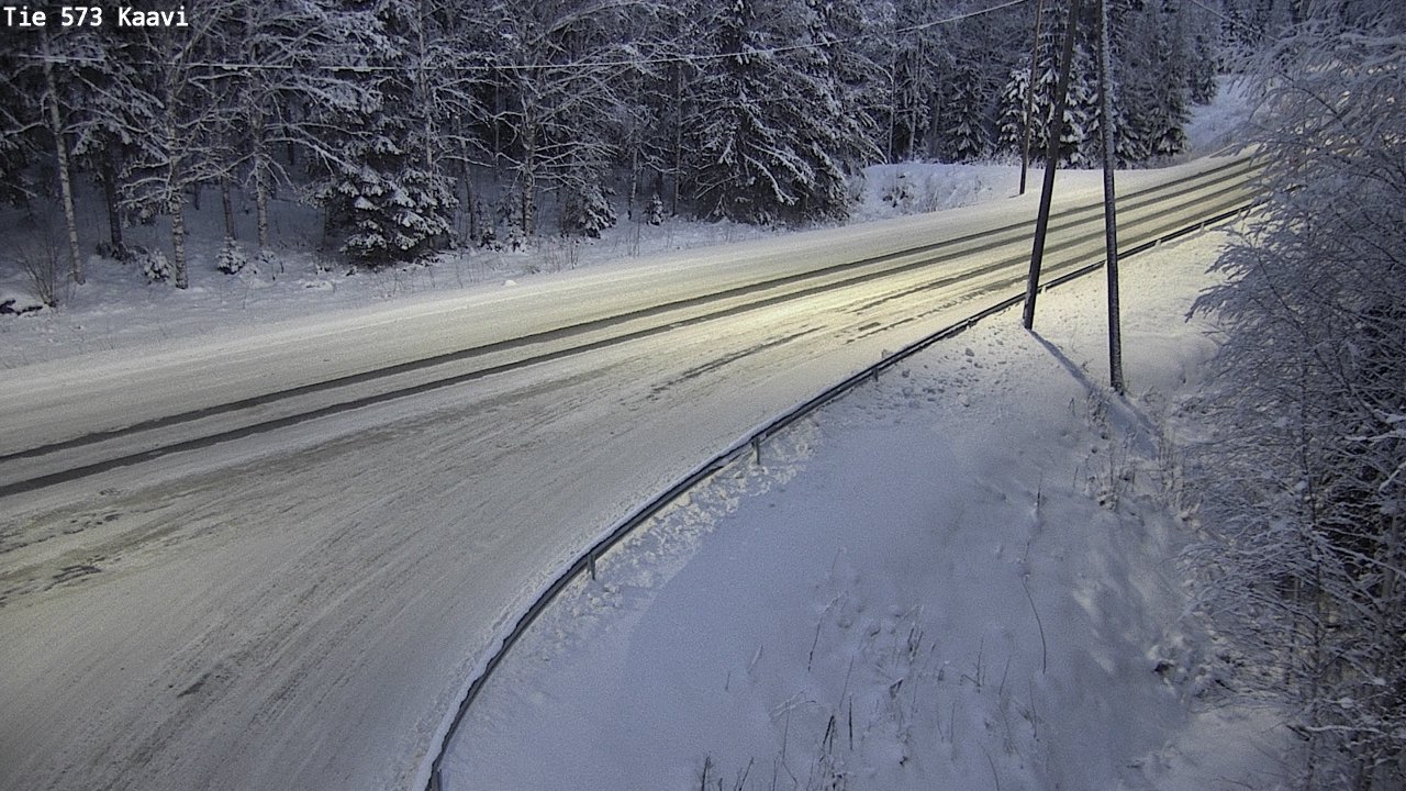 Weather Camera Image Road 573 Kaavi, Kaavi, Pohjois-Savo