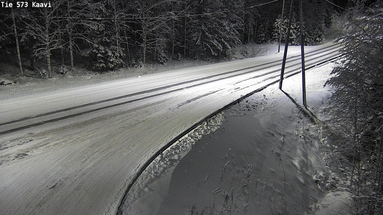 Weather Camera Image Road 573 Kaavi, Kaavi, Pohjois-Savo