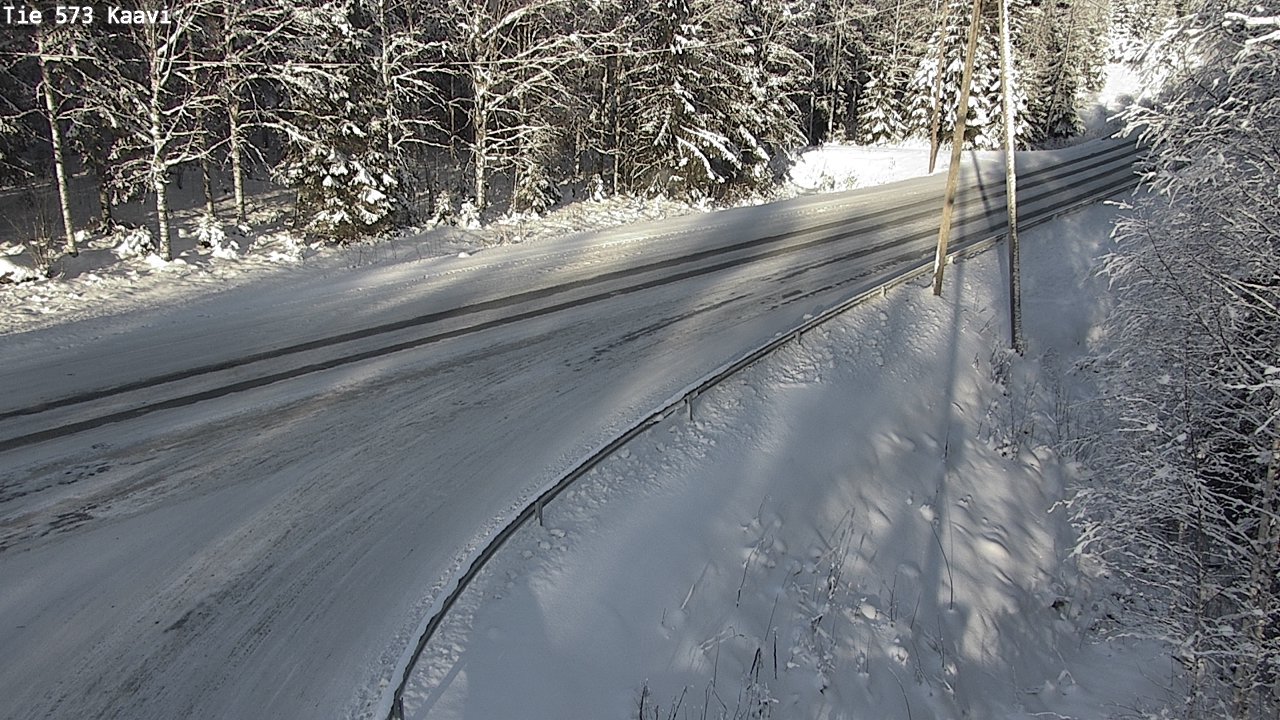 Weather Camera Image Road 573 Kaavi, Kaavi, Pohjois-Savo