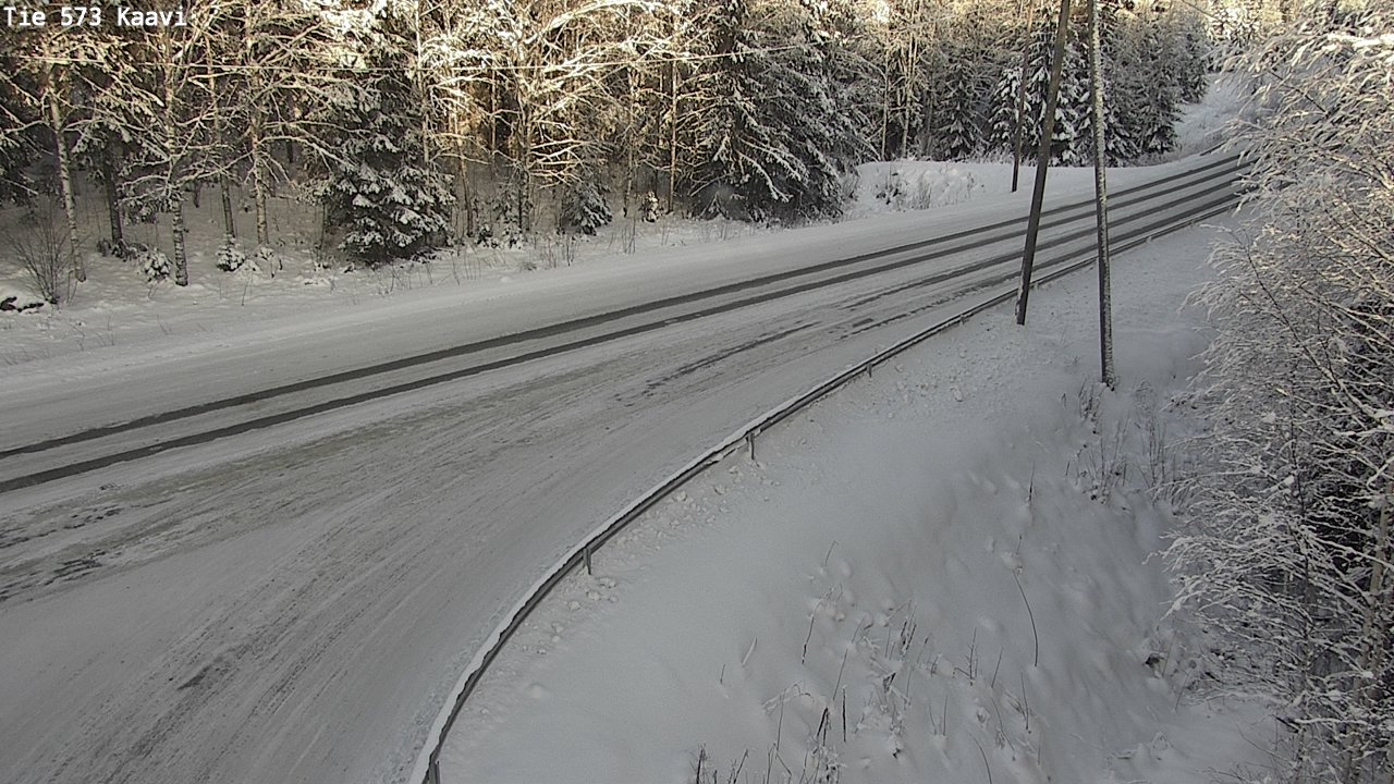 Weather Camera Image Road 573 Kaavi, Kaavi, Pohjois-Savo