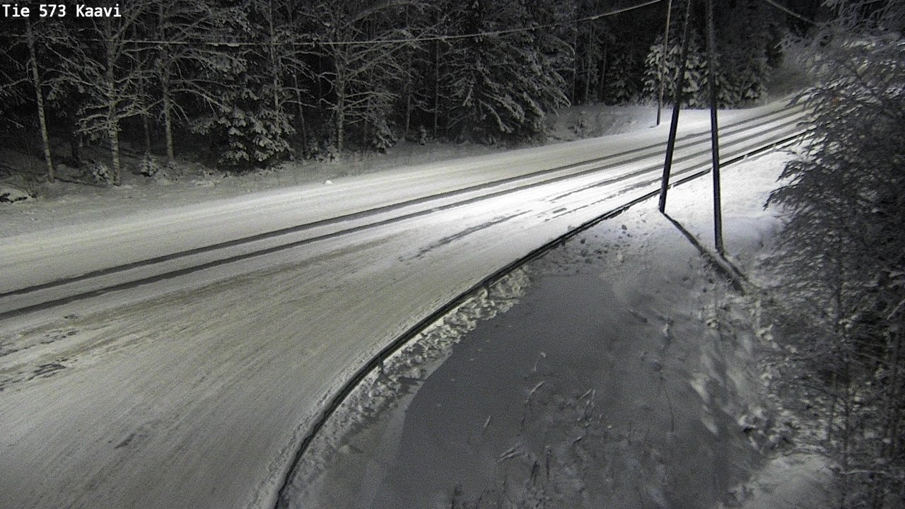 Weather Camera Image Road 573 Kaavi, Kaavi, Pohjois-Savo