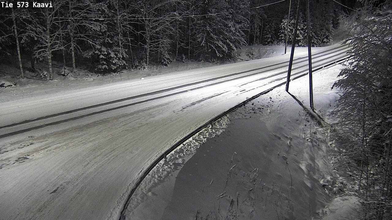 Weather Camera Image Road 573 Kaavi, Kaavi, Pohjois-Savo