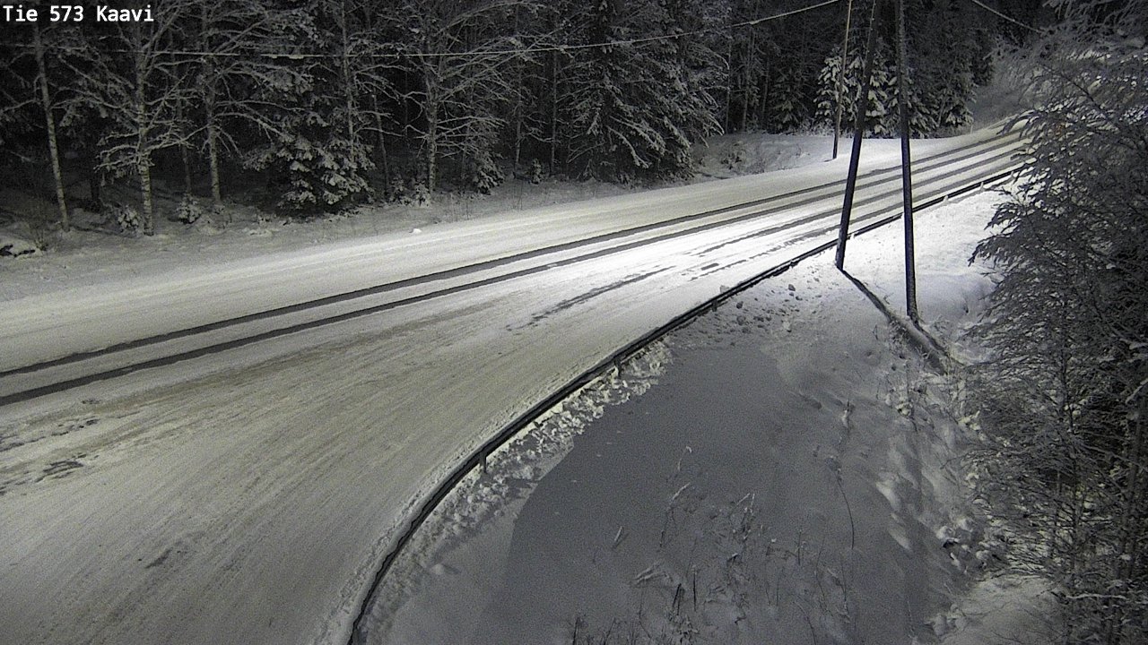 Weather Camera Image Road 573 Kaavi, Kaavi, Pohjois-Savo