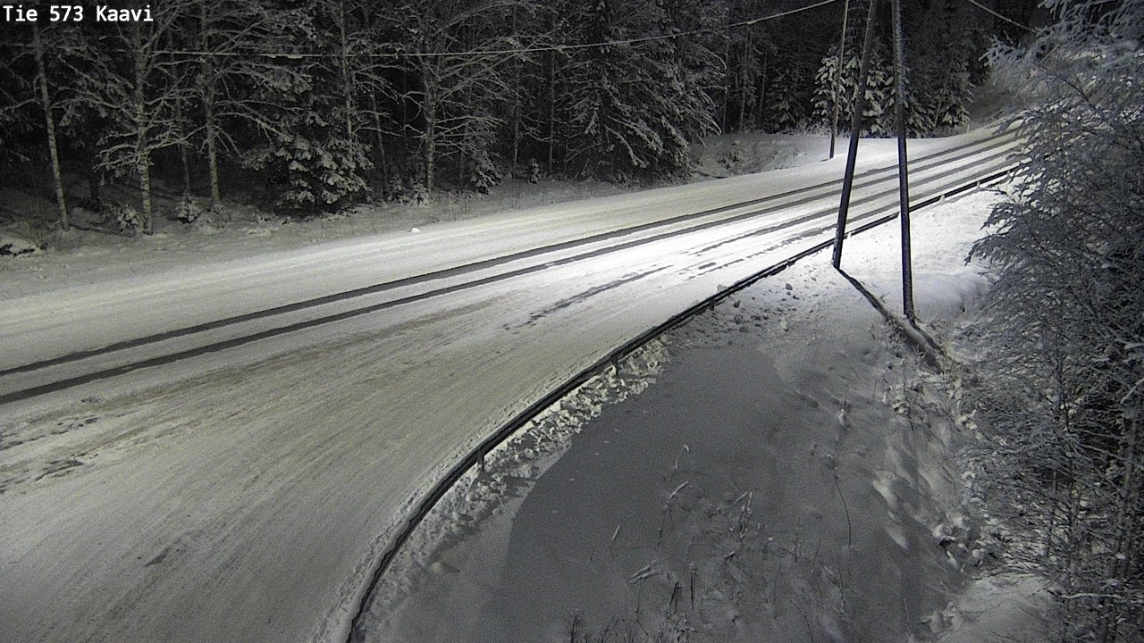 Weather Camera Image Road 573 Kaavi, Kaavi, Pohjois-Savo