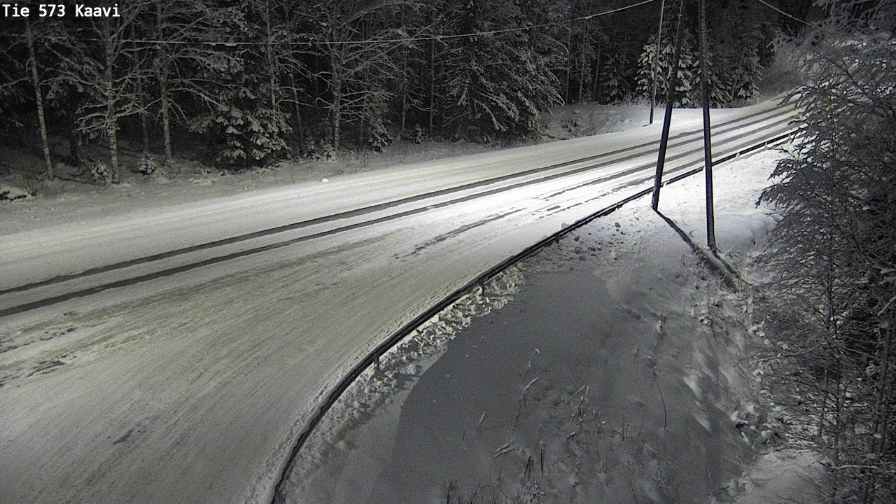 Weather Camera Image Road 573 Kaavi, Kaavi, Pohjois-Savo