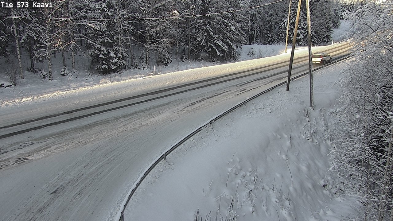 Weather Camera Image Road 573 Kaavi, Kaavi, Pohjois-Savo