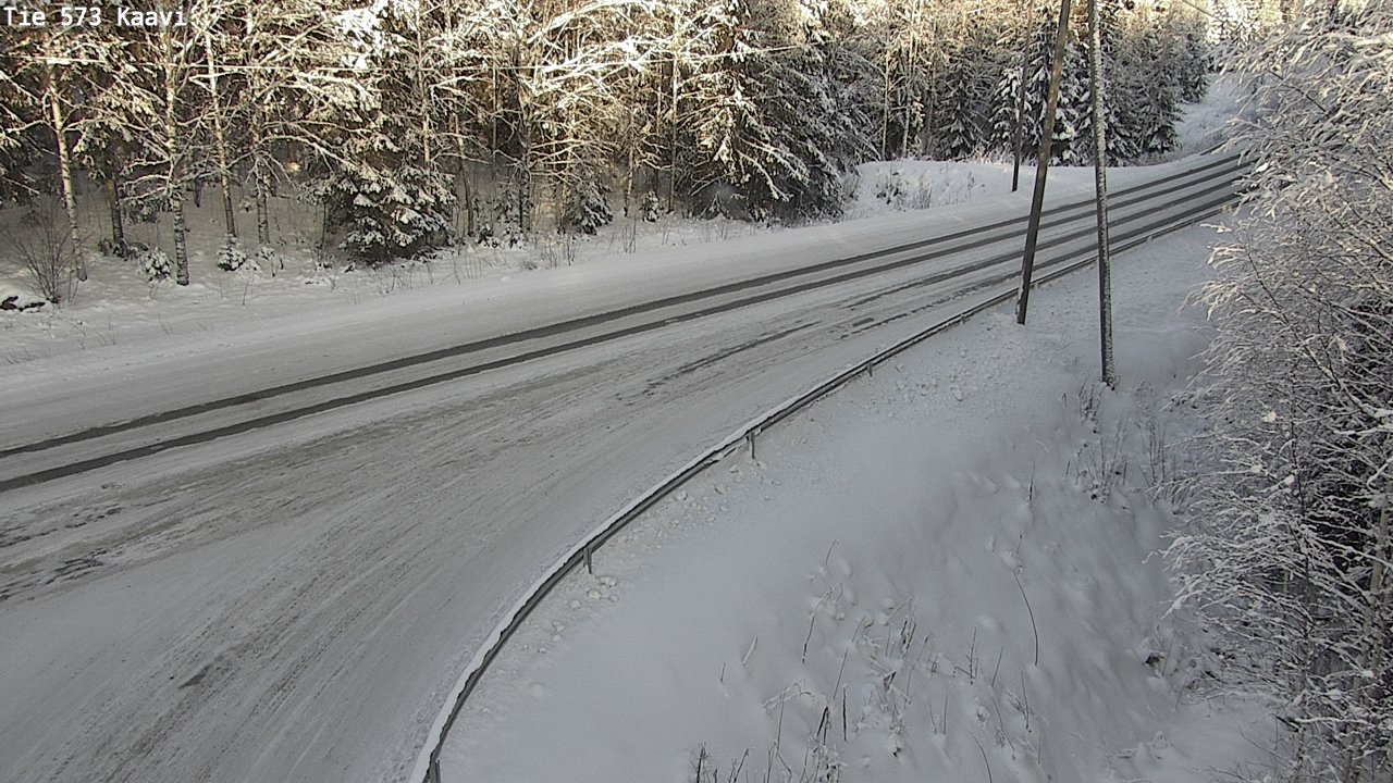 Weather Camera Image Road 573 Kaavi, Kaavi, Pohjois-Savo