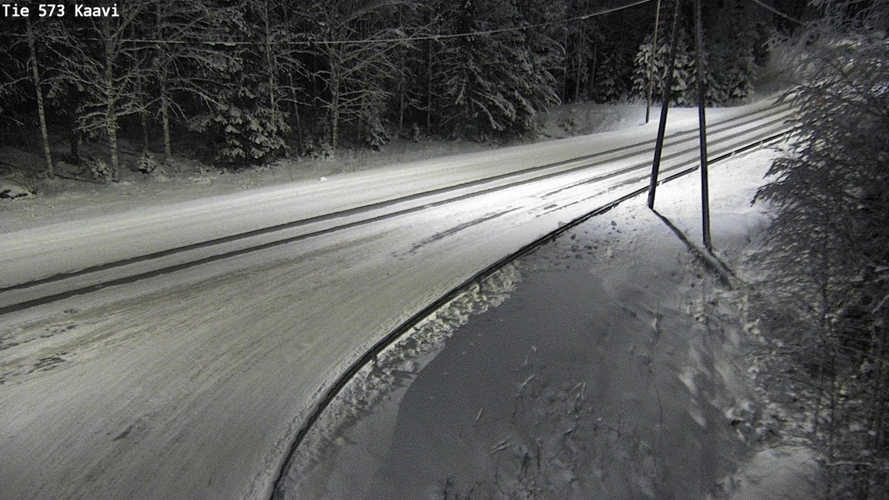 Weather Camera Image Road 573 Kaavi, Kaavi, Pohjois-Savo