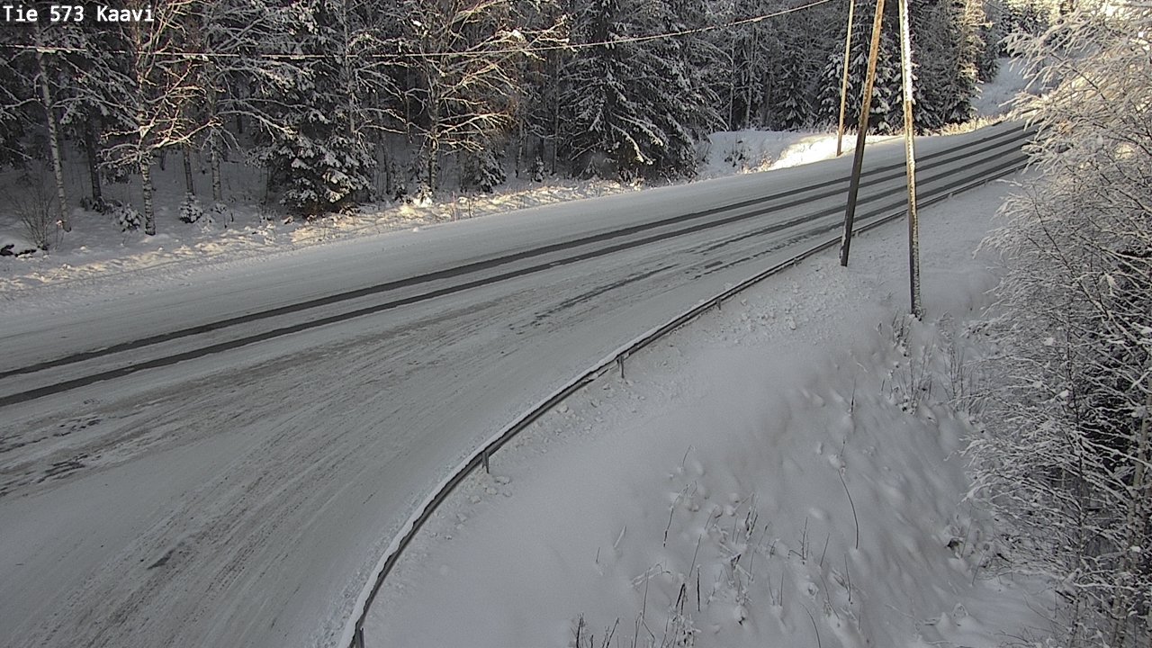 Weather Camera Image Road 573 Kaavi, Kaavi, Pohjois-Savo