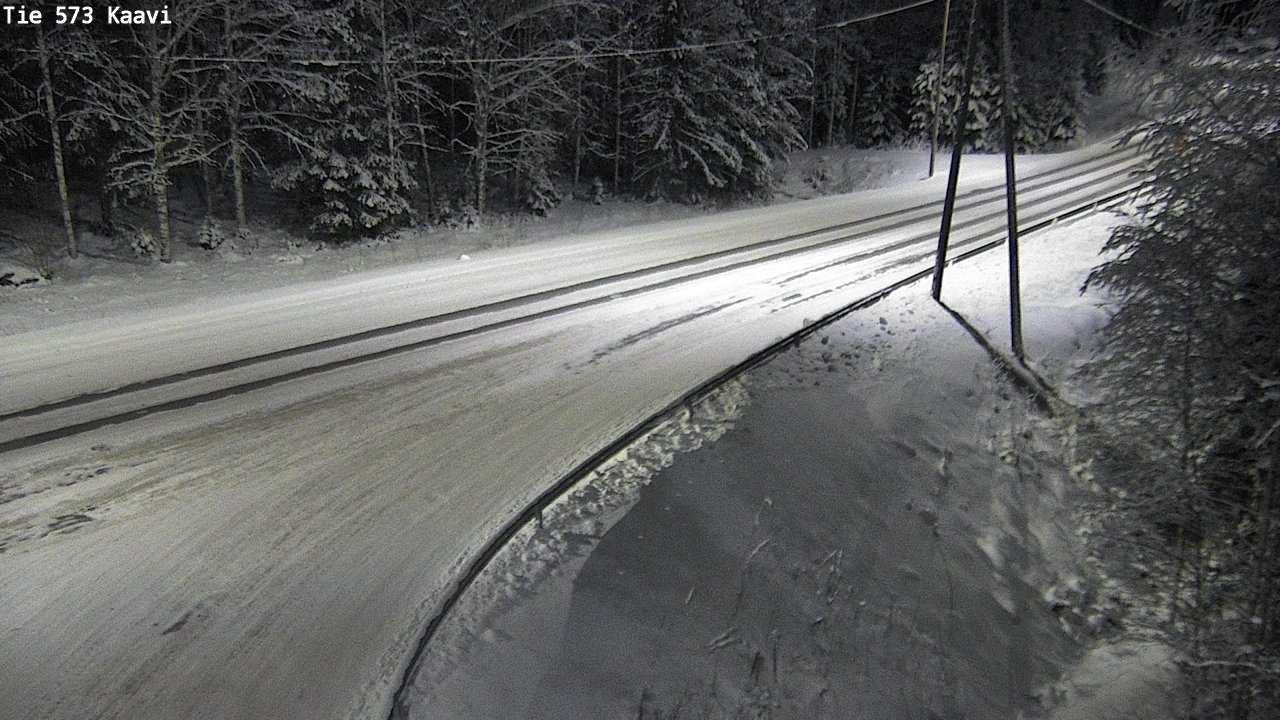 Weather Camera Image Road 573 Kaavi, Kaavi, Pohjois-Savo
