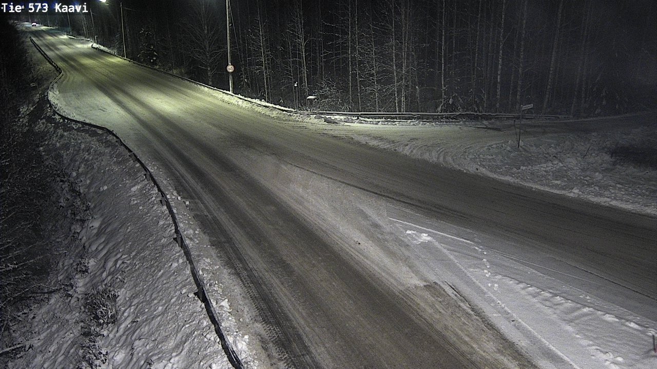 Weather Camera Image Väg 573 Kaavi, Kaavi, Pohjois-Savo