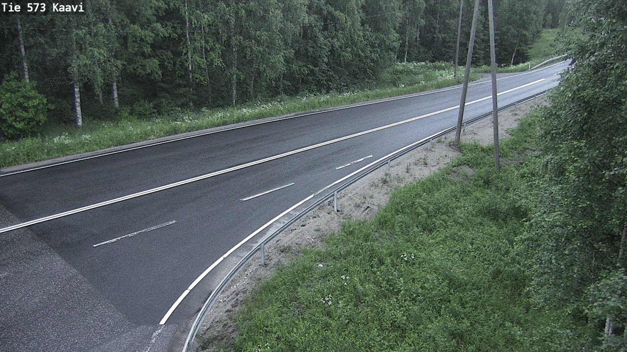 Weather Camera Image Road 573 Kaavi, Kaavi, Pohjois-Savo
