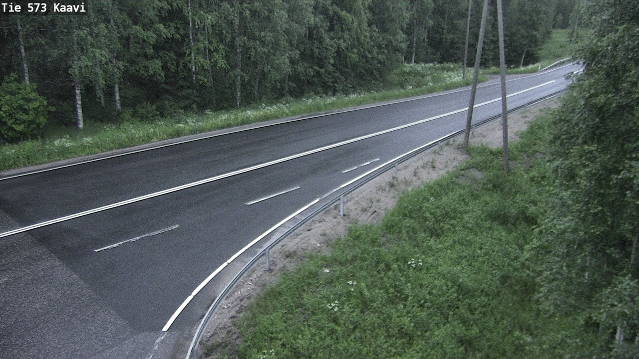 Weather Camera Image Road 573 Kaavi, Kaavi, Pohjois-Savo