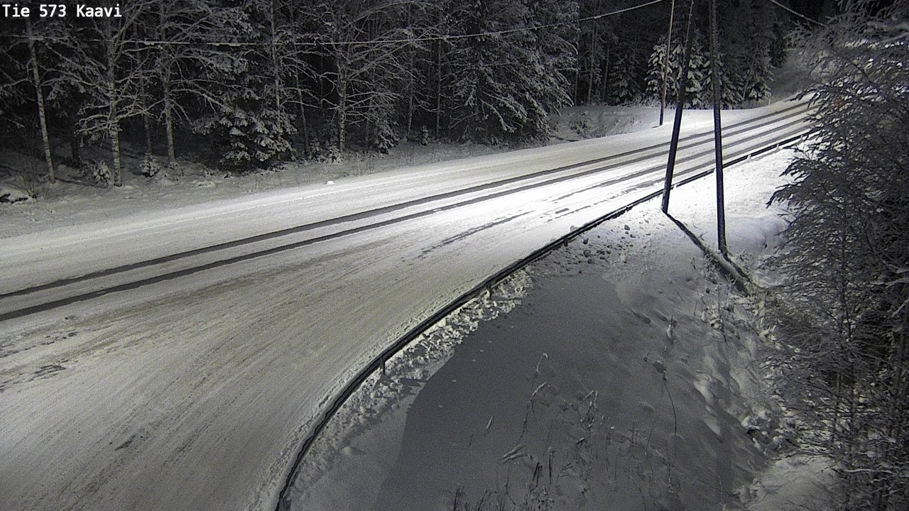 Weather Camera Image Road 573 Kaavi, Kaavi, Pohjois-Savo