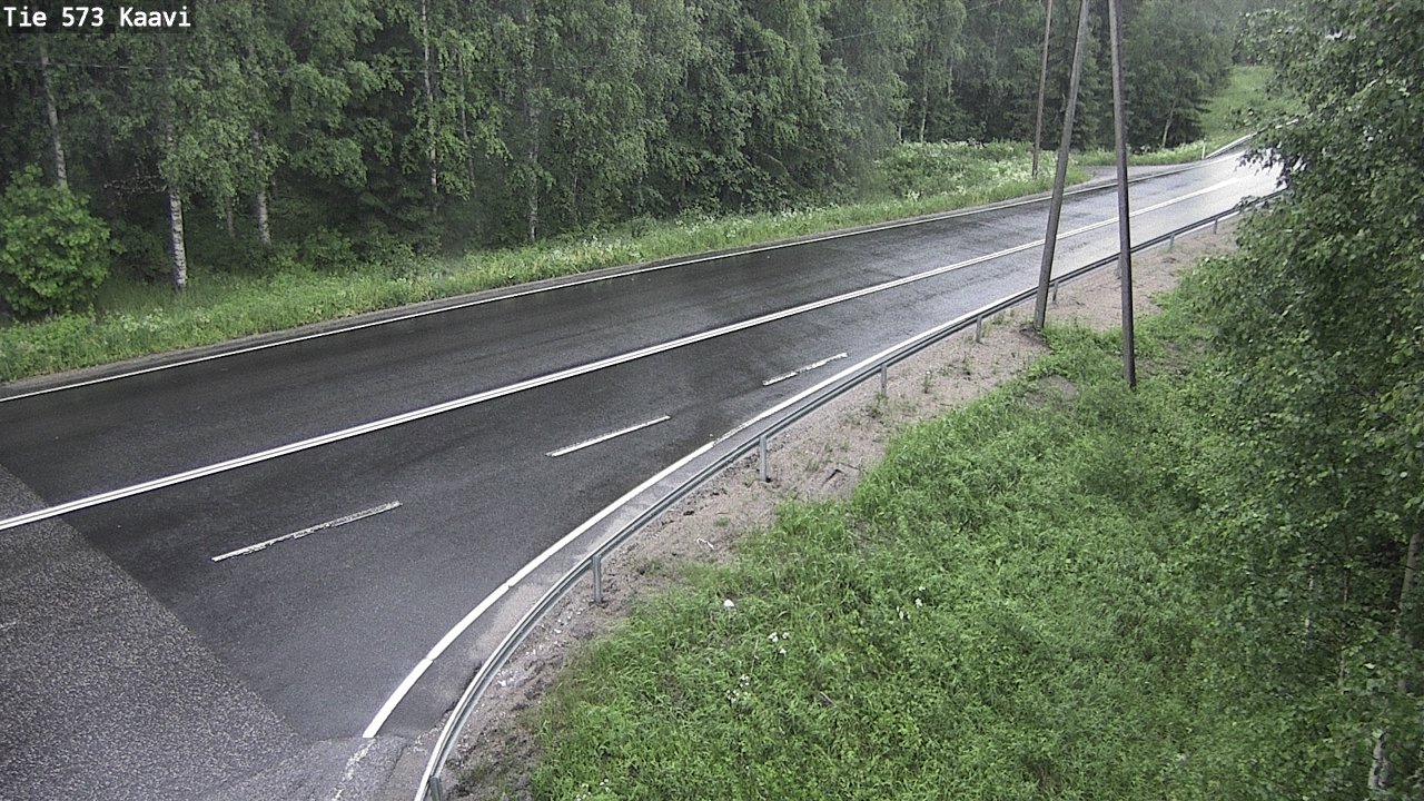 Weather Camera Image Road 573 Kaavi, Kaavi, Pohjois-Savo