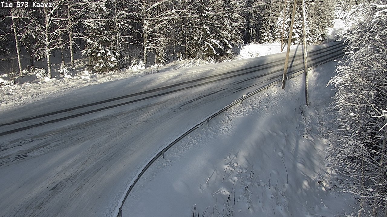 Weather Camera Image Road 573 Kaavi, Kaavi, Pohjois-Savo