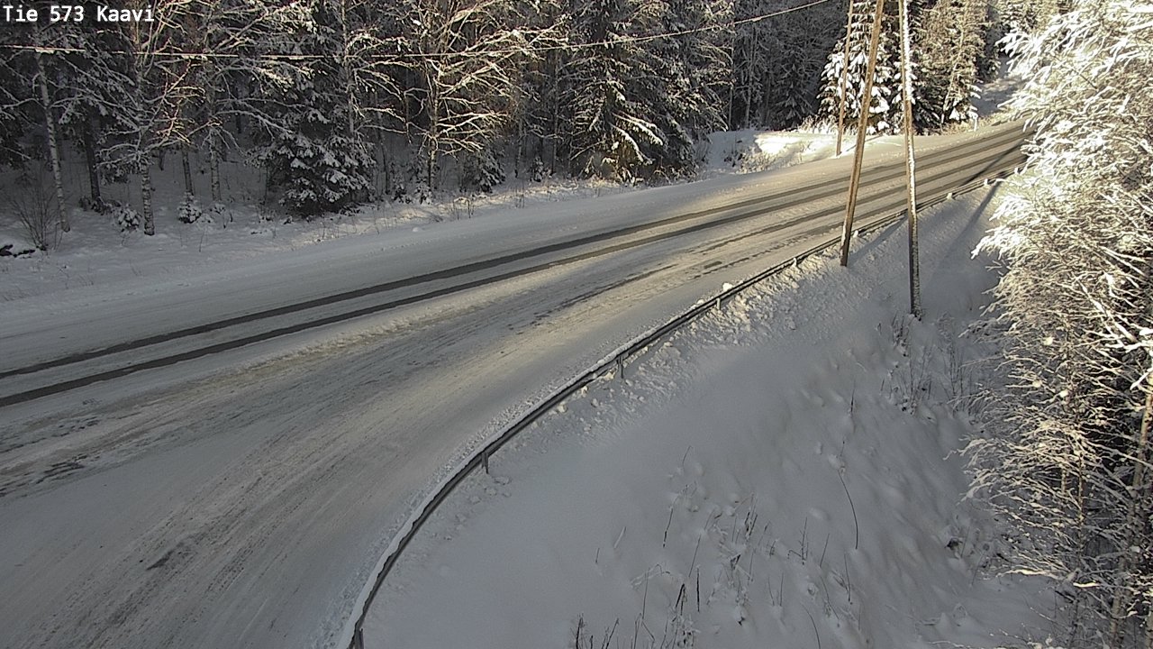 Weather Camera Image Road 573 Kaavi, Kaavi, Pohjois-Savo