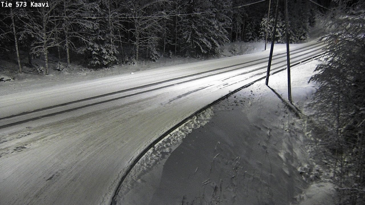 Weather Camera Image Road 573 Kaavi, Kaavi, Pohjois-Savo