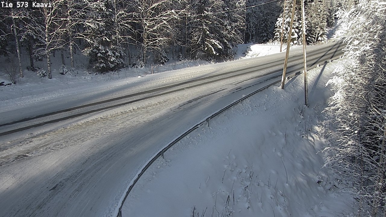 Weather Camera Image Road 573 Kaavi, Kaavi, Pohjois-Savo