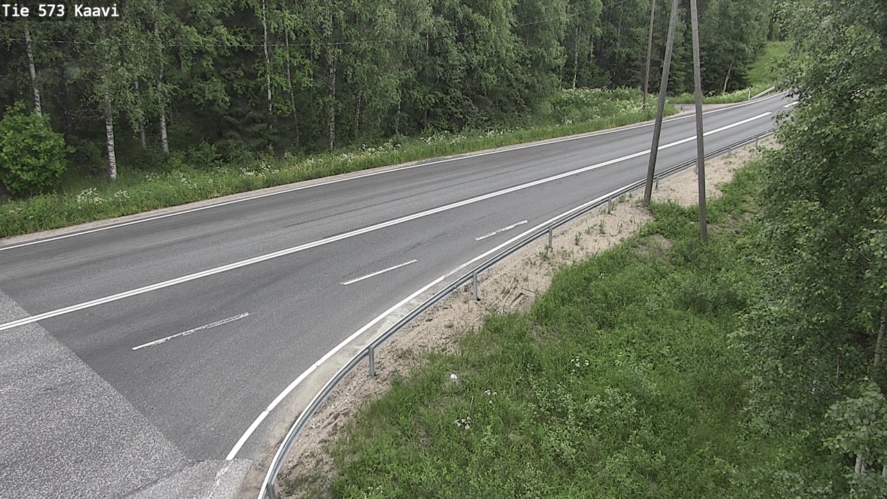 Weather Camera Image Road 573 Kaavi, Kaavi, Pohjois-Savo