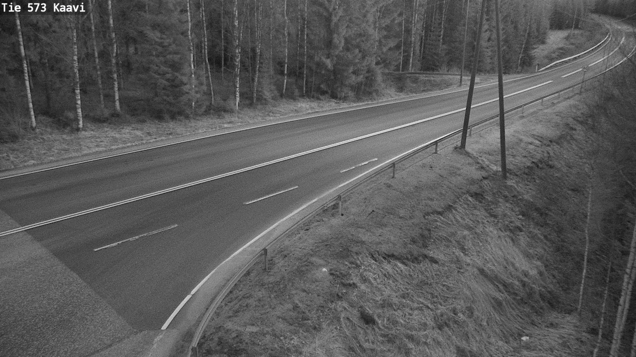 Weather Camera Image Väg 573 Kaavi, Kaavi, Pohjois-Savo